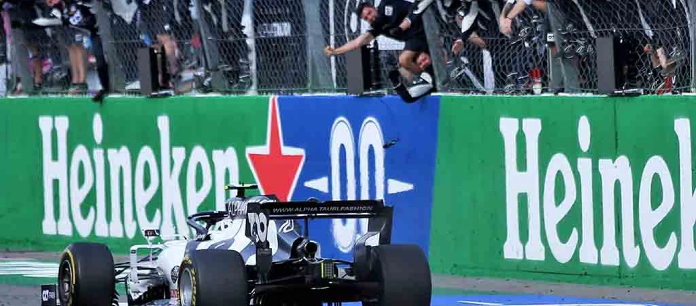 Formula 1: «Τρελάθηκε» με τη νίκη του ο Π.Γκασλί - «Θεέ μου τι κάναμε;» (βίντεο)